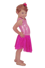 Pink Sparkle Spinning Dance Skirt