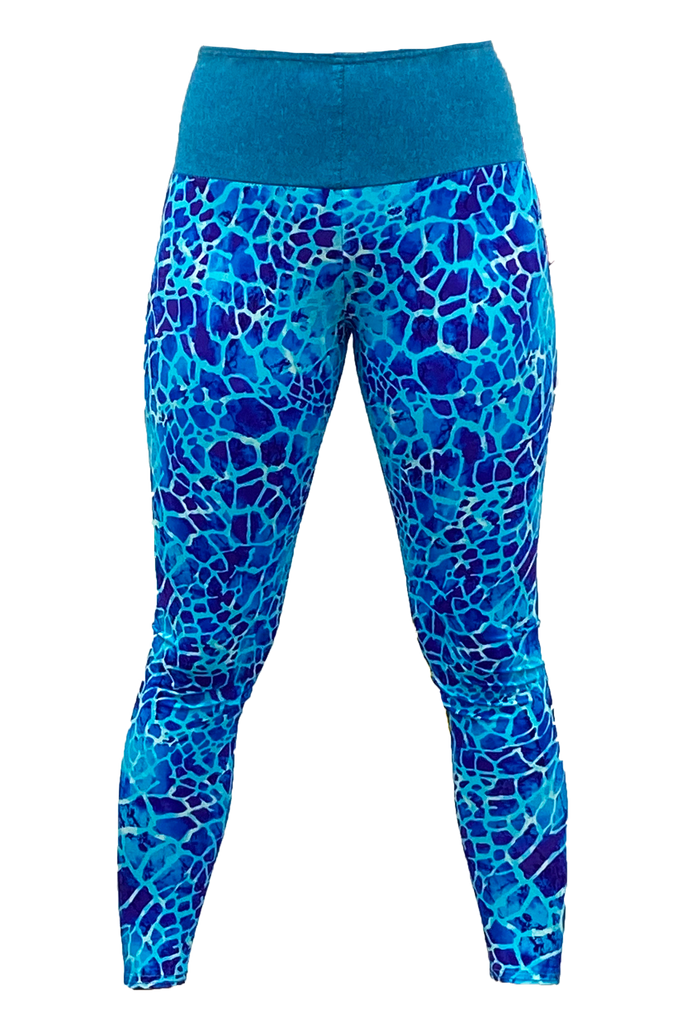 Blue yoga pants shop