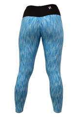 Blue Strata Tank & Yoga Pant Set
