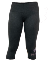 Charcoal Pilates Cropped Yoga Pant