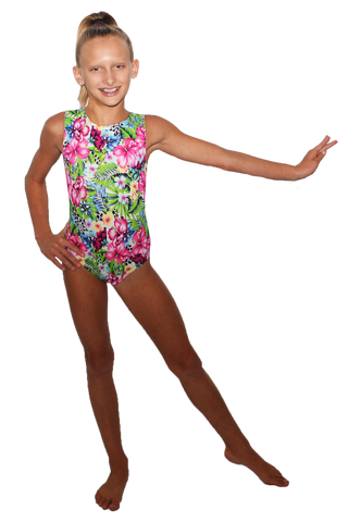 Aloha Cheetah Leotard