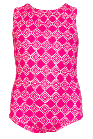 Hot Pink Aztec Leotard