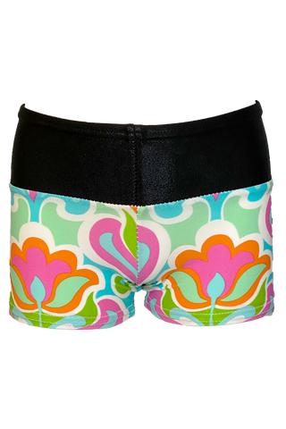 Retro Flower Short