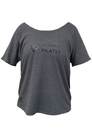 Charcoal South Hills Pilates Tee