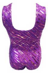 Lavender Zebra Leotard