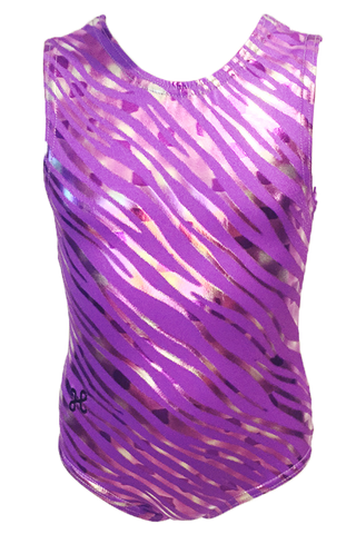 Lavender Zebra Leotard