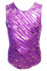 Lavender Zebra Leotard