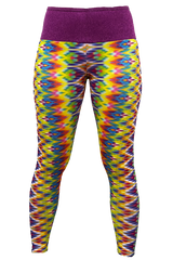 Yellow & Purple Yoga Pant