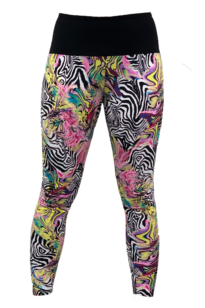 Zebra hot sale yoga pants