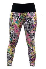 Pastel Zebra Yoga Pant