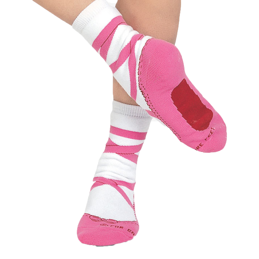 Pink Pointe Socks